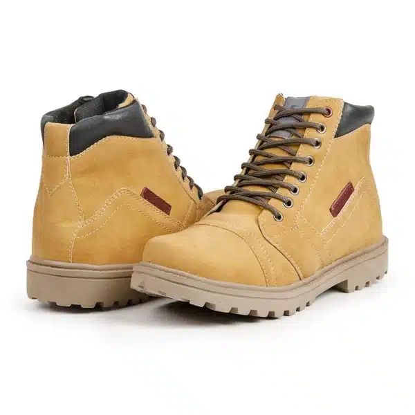Bota masculina Coturno Stefanini Super Confortável Linha Premium