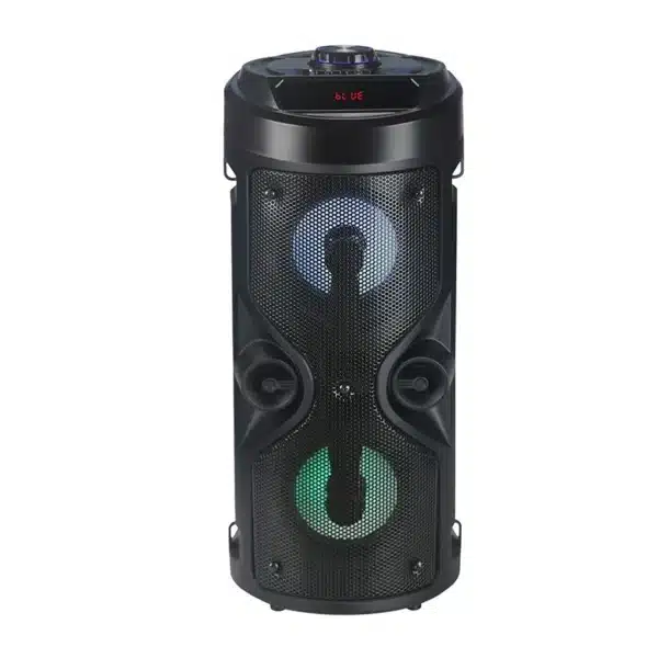 Caixa de Som Portátil Bluetooth Rádio Fm Usb Sd Controle Remoto Microfone Torre - Image 4