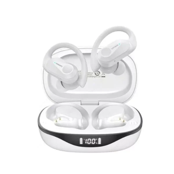 Fone sem fio Lenovo LP75 Fone De Ouvido Bluetooth 5.3 Com Gancho Esportivo HiFi Estéreo - Image 4