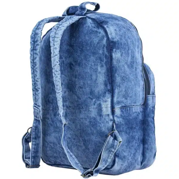 Mochila Jeans feminina Personalizada com patches sortidos Reforçada - Image 5