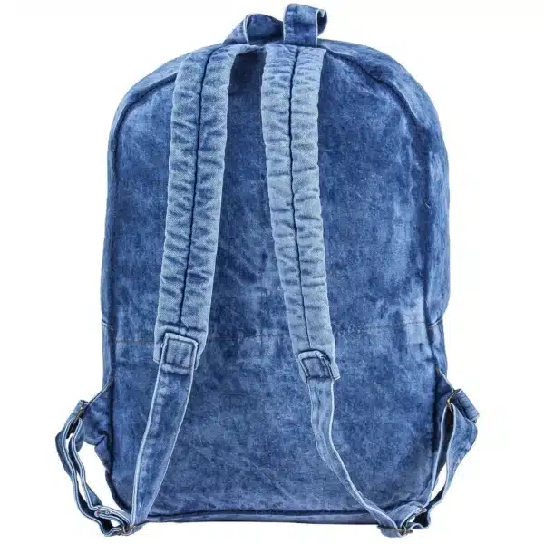 Mochila Jeans feminina Personalizada com patches sortidos Reforçada - Image 6